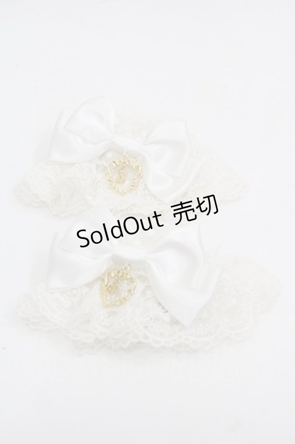 画像1: BABY,THE STARS SHINE BRIGHT / くみゃちゃんのLove Heartお袖とめ  白 I-25-11-14-107-BA-ZA-SA-ZI (1)