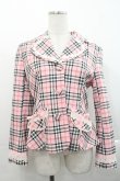 画像1: BABY,THE STARS SHINE BRIGHT / バーバリーチェックジャケット  ピンク I-25-11-14-018-BA-JA-SA-ZI (1)