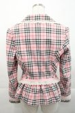 画像2: BABY,THE STARS SHINE BRIGHT / バーバリーチェックジャケット  ピンク I-25-11-14-018-BA-JA-SA-ZI (2)