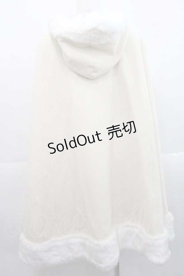 画像2: BABY,THE STARS SHINE BRIGHT / 雪の女王マントII  白 I-25-11-14-024-BA-JA-SA-ZI (2)