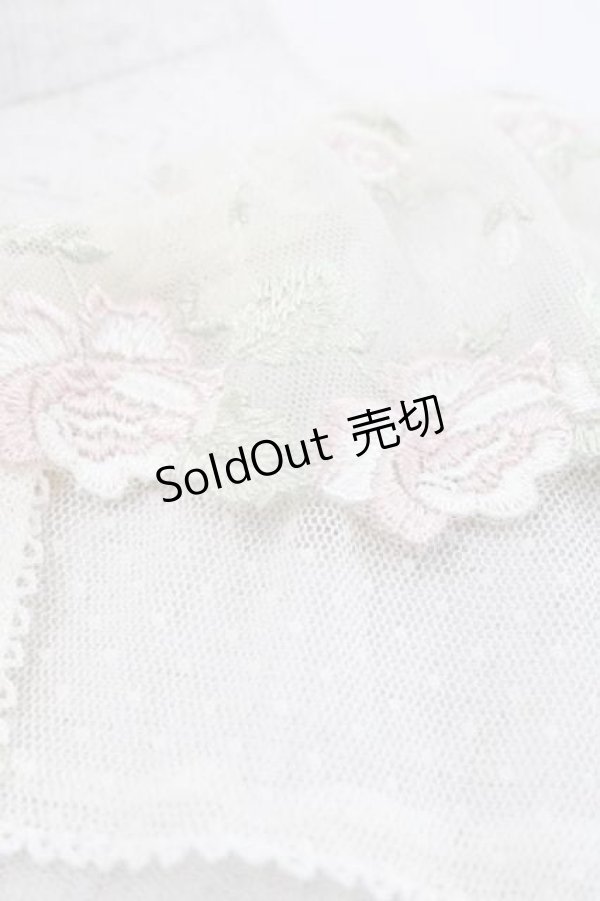 画像5: PINK HOUSE / ローズレース使いフード付きベスト  生成り I-25-11-15-030-LO-TO-SA-ZI (5)