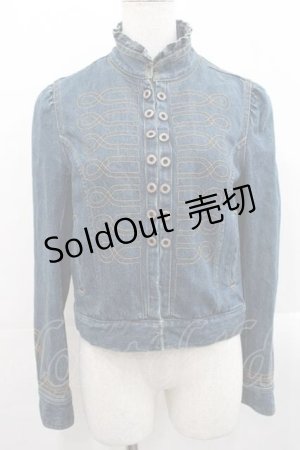 画像: Jane Marple / デニムナポレオンジャケット M インディゴ I-25-11-15-031-JM-JA-SA-ZI