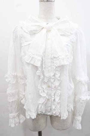 画像: Angelic Pretty / Charming Frillブラウス(無地)  白 I-25-11-15-004-AP-BL-SA-ZI