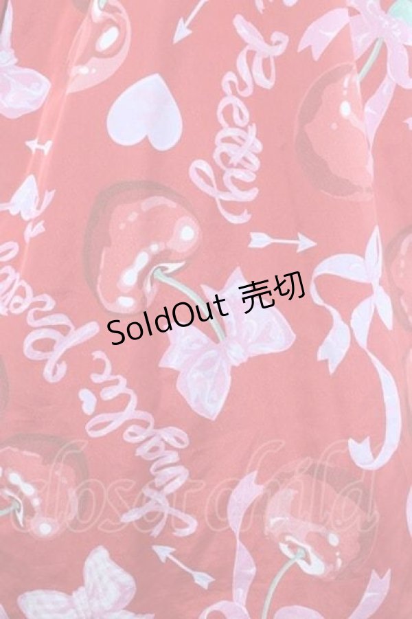 画像4: Angelic Pretty / Wrapping Cherryカットワンピース  赤 I-25-11-15-034-AP-OP-SA-ZI (4)