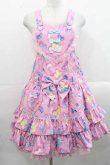 画像1: Angelic Pretty / Jelly Candy Toysハートサロペット  ピンク I-25-11-15-035-AP-OP-SA-ZI (1)