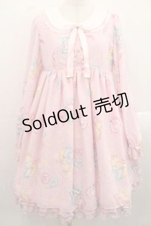 画像: Angelic Pretty / すやすやTOYSワンピース  ピンク I-25-11-15-041-AP-OP-SA-ZI