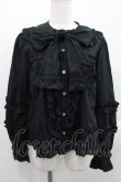 画像1: Angelic Pretty / Charming Frillブラウス(無地)  黒 I-25-11-15-005-AP-BL-SA-ZI (1)