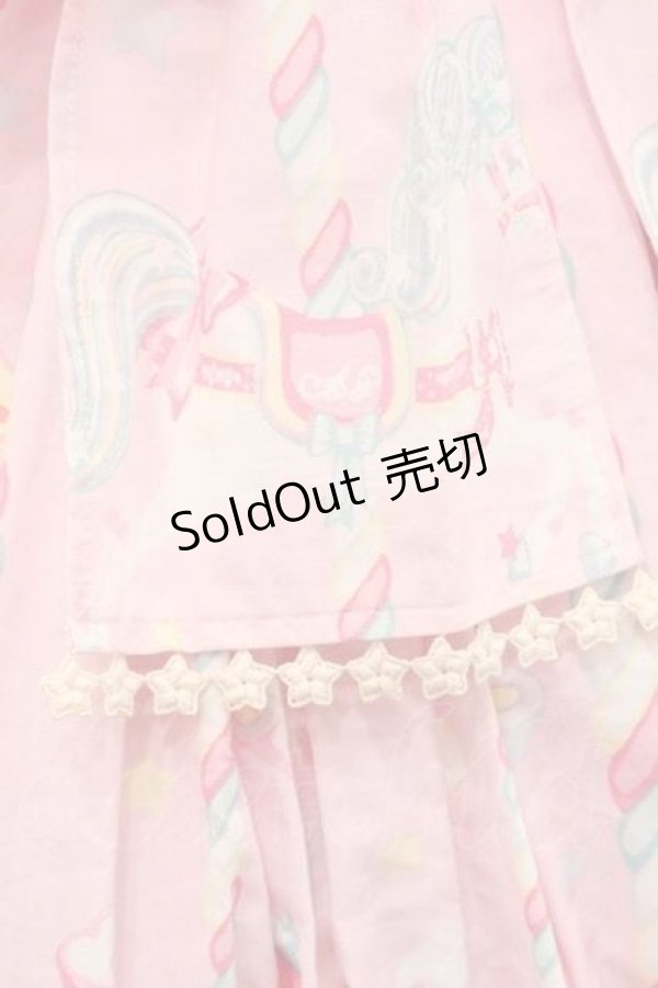 画像4: Angelic Pretty / Sugary Carnivalジャンパースカート  ピンク I-25-11-15-043-AP-OP-SA-ZI (4)