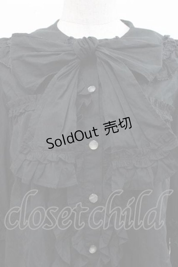 画像4: Angelic Pretty / Charming Frillブラウス(無地)  黒 I-25-11-15-005-AP-BL-SA-ZI (4)