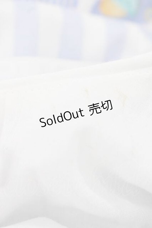 画像7: MISS POINT（海外ロリータブランド） / レモン&コスモスワンピース  青Ｘ白 I-25-11-15-050-LO-OP-SA-ZI (7)