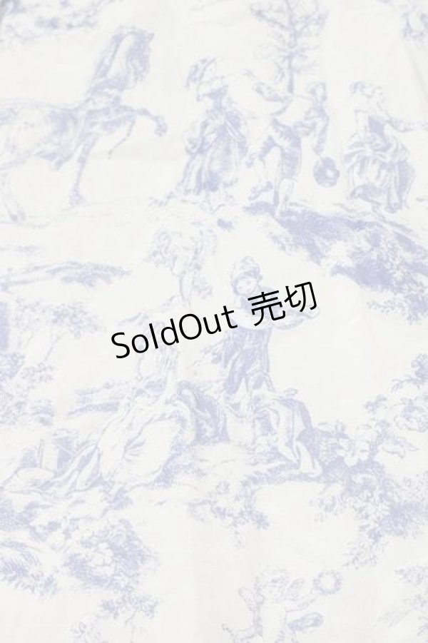 画像5: Jane Marple / A day in JouyのAgathaドレス  白Ｘ青 I-25-11-15-056-JM-OP-SA-ZI (5)