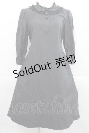 画像: Jane Marple / レースワンピース M ブラック I-25-11-15-059-JM-OP-SA-ZI