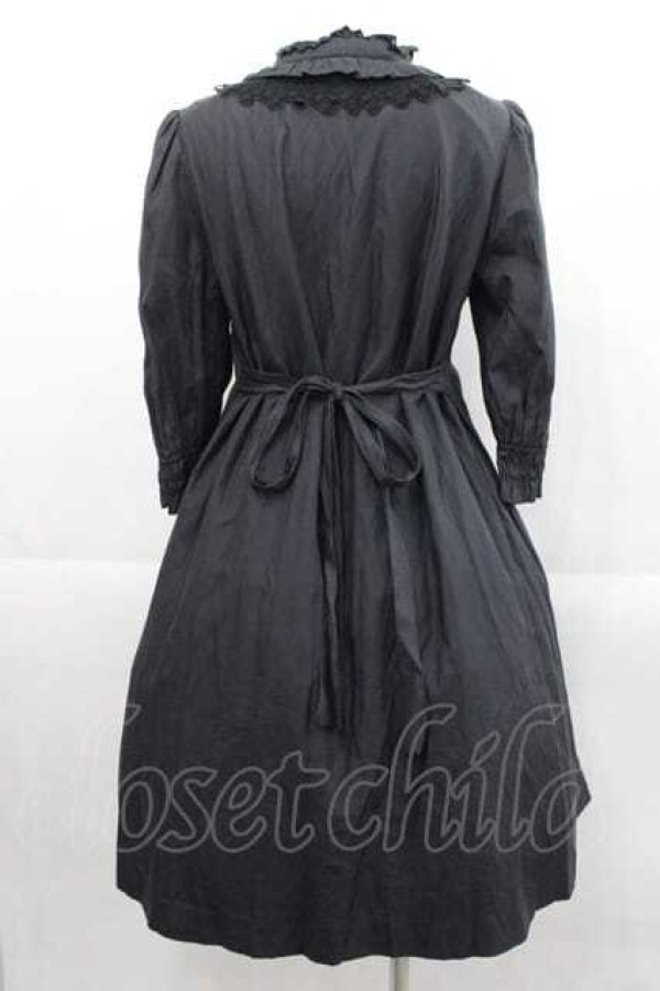 ジェーンマープル　レースワンピース Jane Marple / レースワンピース M ブラック I-25-11-15-059-JM-OP-SA