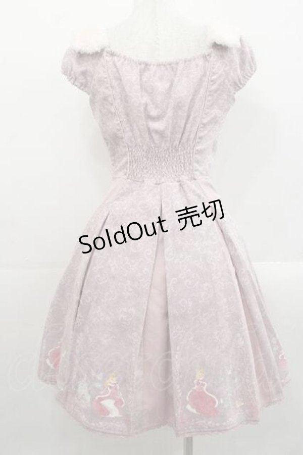 画像2: Secret Honey / Winter Greeting Onepiece(Princess Aurora ver.)  ピンク I-25-11-15-062-CA-OP-SA-ZI (2)