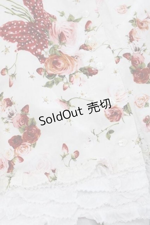 画像5: PINK HOUSE / リボンブーケプリントミディワンピース  アイボリー I-25-11-15-068-LO-OP-SA-ZI (5)