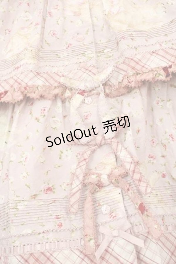 画像7: PINK HOUSE / バラ園うさぎプリントパッチワークワンピース  ピンク I-25-11-15-070-LO-OP-SA-ZI (7)