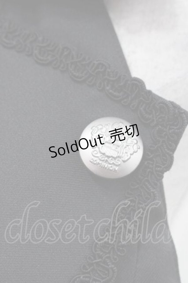 画像3: ALICE and the PIRATES / トリノットベスト  黒 I-25-11-15-008-PA-JA-SA-ZI (3)