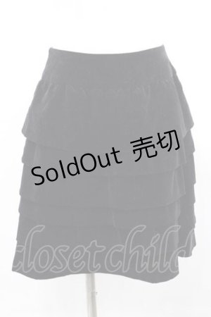 画像: Jane Marple / 別珍段スカート  ブラック I-25-11-15-081-JM-SK-SA-ZI