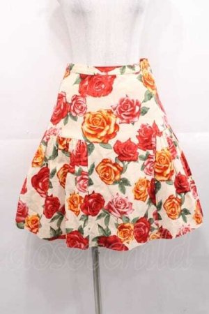 画像: Jane Marple Dans Le Salon / ローズ切替スカート  アイボリー I-25-11-15-082-JM-SK-SA-ZI