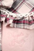 画像3: Angelic Pretty / タータンチェックレッスン付け襟プルオーバー  ピンク I-25-11-15-009-AP-TO-SA-ZI (3)
