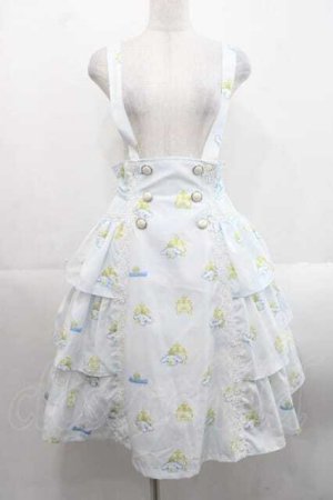 画像: MIHO MATSUDA / [CINNAMOROLLコラボ]スカート・ジュエル  サックス I-25-11-15-084-GO-SK-SA-ZI