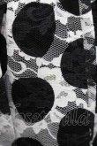 画像3: BPN / ドットレーススカート  黒Ｘ白 I-25-11-15-085-GO-PA-SA-ZI (3)