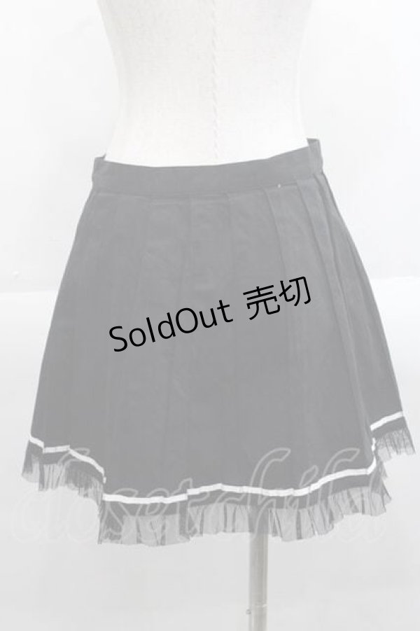 画像2: PUTUMAYO / フロントボタンスカート  黒Ｘ白 I-25-11-15-086-PT-SK-SA-ZI (2)