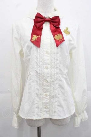 画像: BABY,THE STARS SHINE BRIGHT / Alice Red&Black ブラウス M アイボリー I-25-11-15-002-BA-BL-SA-ZI