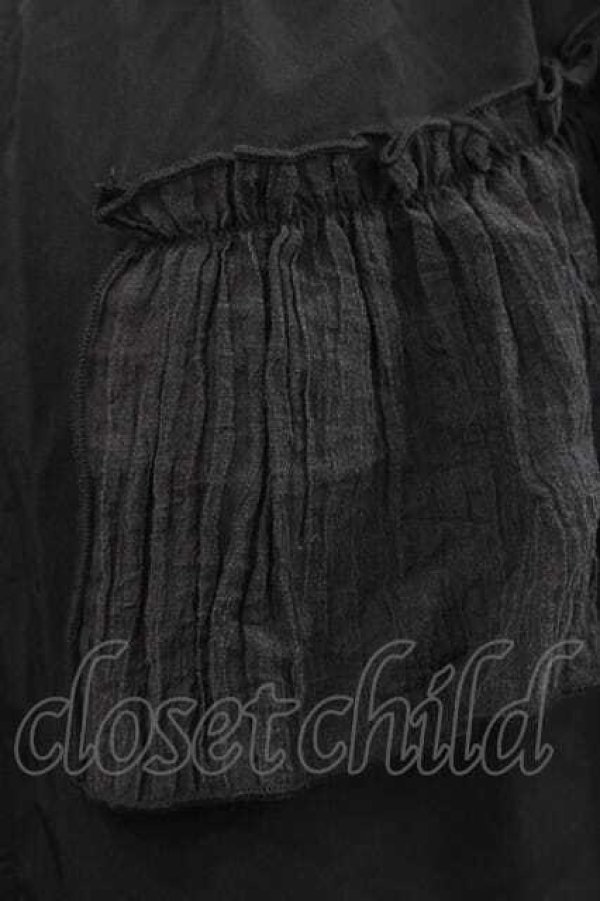 画像3: merry jenny / フリルマウンテンパーカー  ブラック I-25-11-15-012-LO-CO-SA-ZI (3)