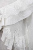 画像5: Chalmiere / クロス透かし編みニットカーデ M 白 I-25-11-15-013-LO-TO-SA-ZI (5)