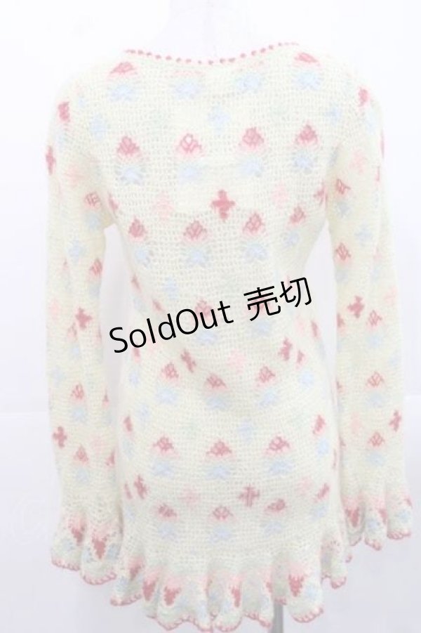 画像2: HYSTERIC GLAMOUR / モヘア蝶柄ニット  イエロー I-25-11-15-014-PU-TO-SA-ZI (2)