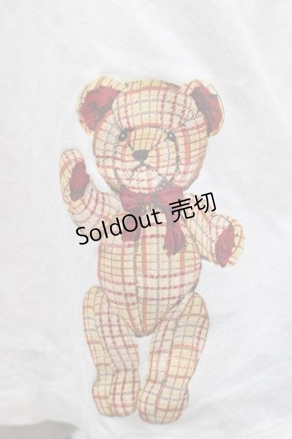 画像4: PINK HOUSE / チェックくまカットソー  アイボリー I-25-11-15-024-LO-TO-SA-ZI (4)