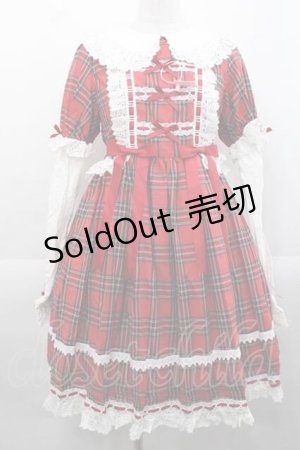 画像: 中国ロリータ【小能熊】（海外ロリータブランド） / Laura Doll ワンピース M レッド I-25-11-18-038-LO-OP-SA-ZI
