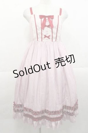 画像: Cute.Q / Jenny's dresserジャンパースカート S ピンク I-25-11-18-039-EL-OP-SA-ZI