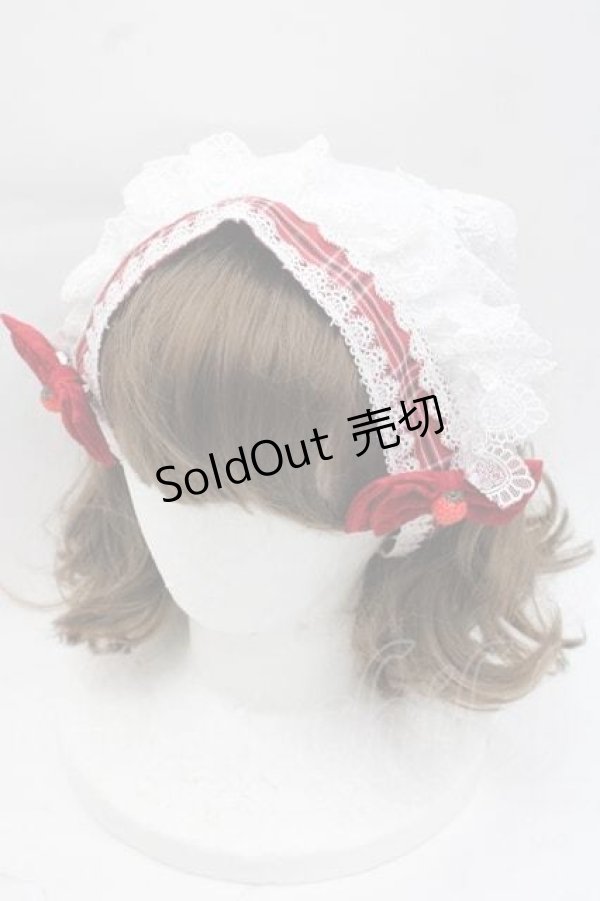 画像8: YUPBRO（海外ロリータブランド） / 赤ずきんちゃん フードマント付きジャンパースカート4点セット  レッド I-25-11-18-041-LO-OP-SA-ZI (8)