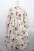画像2: Leur Getter / Rose Rabbit袖付ワンピース M アイボリー I-25-11-18-051-LU-OP-SA-ZI (2)