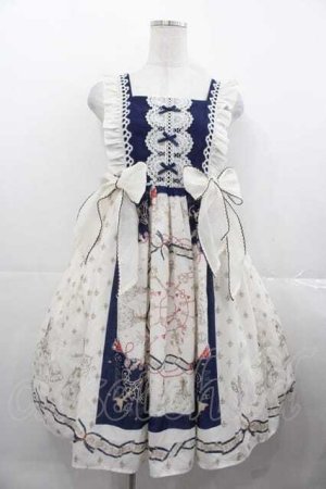 画像: 仲夏物語 / Run Aliceジャンパースカート S ネイビー I-25-11-18-054-EL-OP-SA-ZI