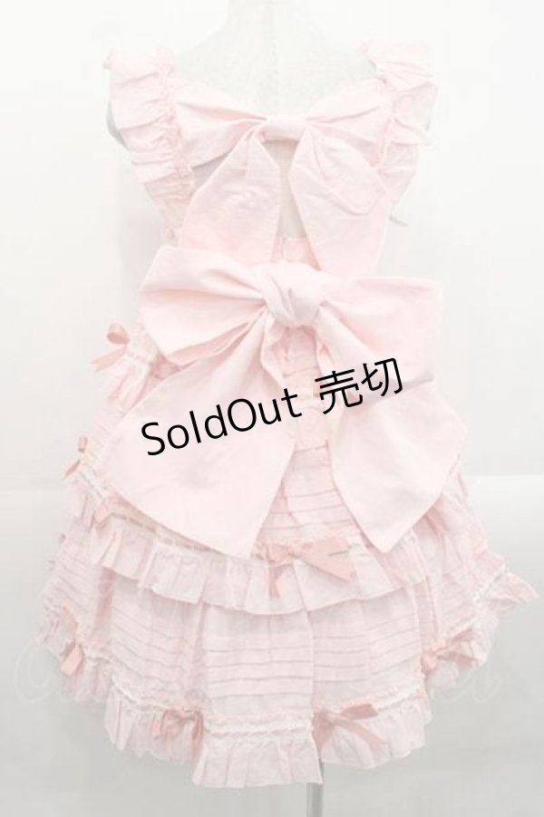 画像2: Bear's Dinner（海外ロリータブランド） / 塔莉ワンピース S ピンク I-25-11-18-057-LO-OP-SA-ZI (2)