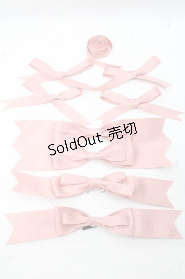 画像5: Bear's Dinner（海外ロリータブランド） / 塔莉ワンピース S ピンク I-25-11-18-057-LO-OP-SA-ZI (5)