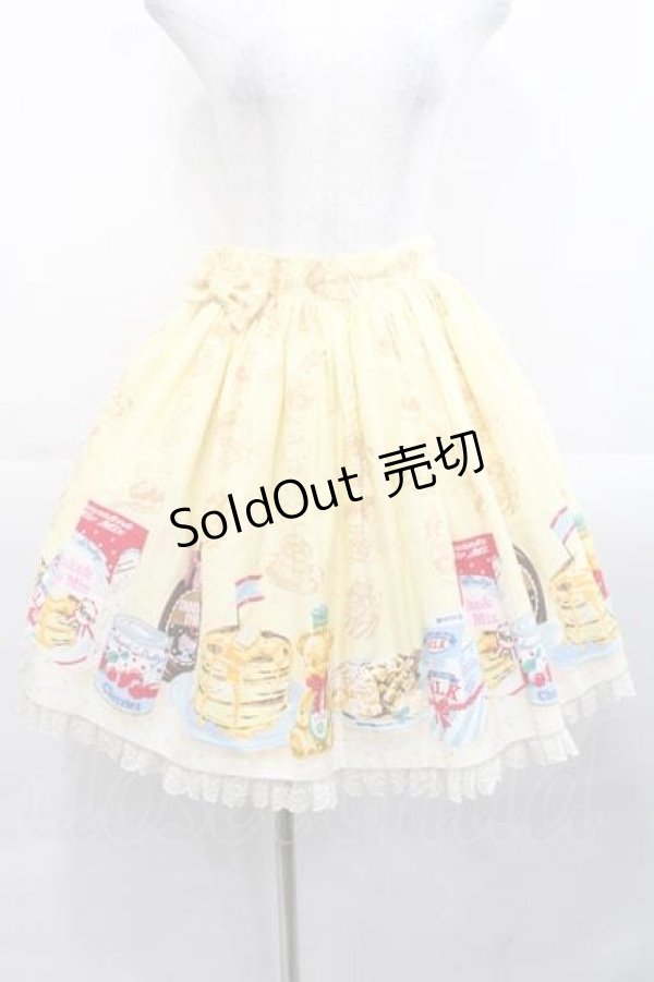 Angelic Pretty / Honey Cakeスカート イエロー I-25-11-18-065-AP-SK