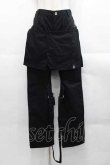 画像1: HELL CAT PUNKS / ZIPボンテージパンツ  黒 I-25-11-18-079-PU-PA-SA-ZI (1)