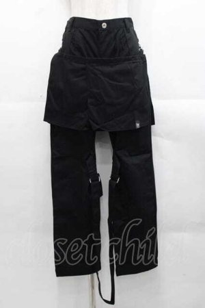 画像: HELL CAT PUNKS / ZIPボンテージパンツ  黒 I-25-11-18-079-PU-PA-SA-ZI