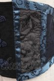 画像4: Qutie Frash / チャイナボタンリボンコルセット  黒Ｘ青 I-25-11-18-084-QU-TO-SA-ZI (4)