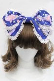 画像2: BABY,THE STARS SHINE BRIGHT / Toy's Fluffy Dream柄カチューシャ  紺 I-25-11-18-090-BA-AC-SA-ZI (2)