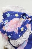 画像3: BABY,THE STARS SHINE BRIGHT / Toy's Fluffy Dream柄カチューシャ  紺 I-25-11-18-090-BA-AC-SA-ZI (3)