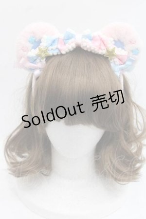 画像: LOLITAその他(お買取対象外) / デコくまみみカチューシャ  ピンク I-25-11-18-091-LO-AC-SA-ZI
