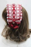 画像3: metamorphose / ヘッドドレス風カチューシャ(ギンガム)  赤Ｘ白 I-25-11-18-094-ME-AC-SA-ZI (3)