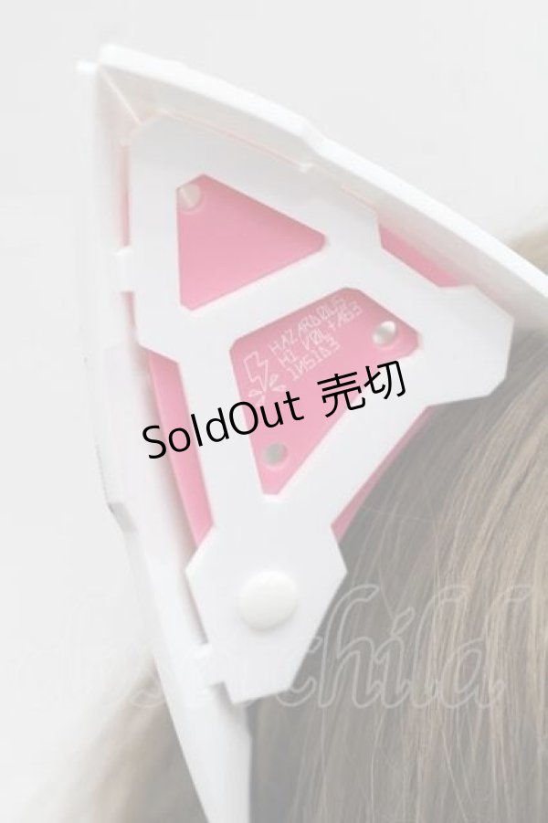 画像5: 中央町戦術工芸 / ネコミミユニット  白ｘピンク I-25-11-18-096-PU-AC-SA-ZI (5)