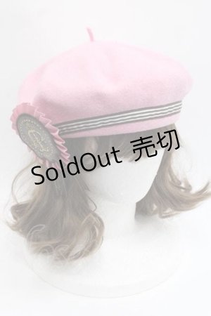 画像: Angelic Pretty / Chocolate Rosetteベレー  ピンク I-25-11-18-100-AP-AC-SA-ZI