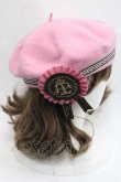 画像3: Angelic Pretty / Chocolate Rosetteベレー  ピンク I-25-11-18-100-AP-AC-SA-ZI (3)